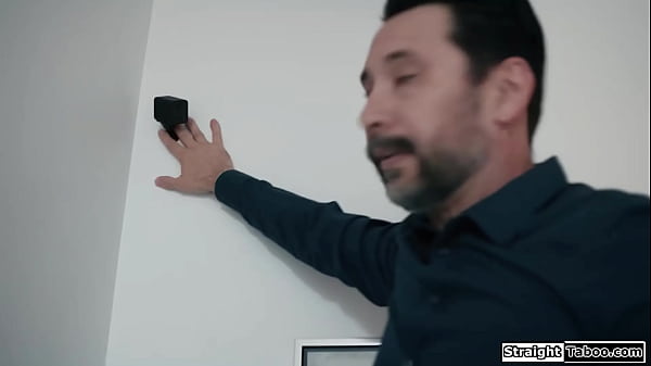 Stepdad wanted to spy so now I make him watch me masturbate