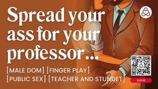 ASMR Audio Porn: Dominant Male Teacher Fucks His Student in The Class – Erotic Audio for Women